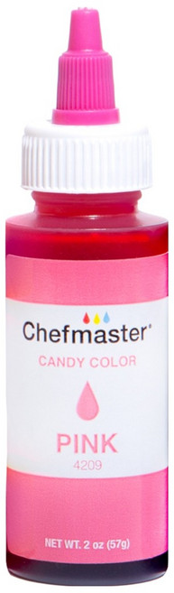 셰프마스터 지용성 액상타입 식용색소 핑크, 57g, 1개