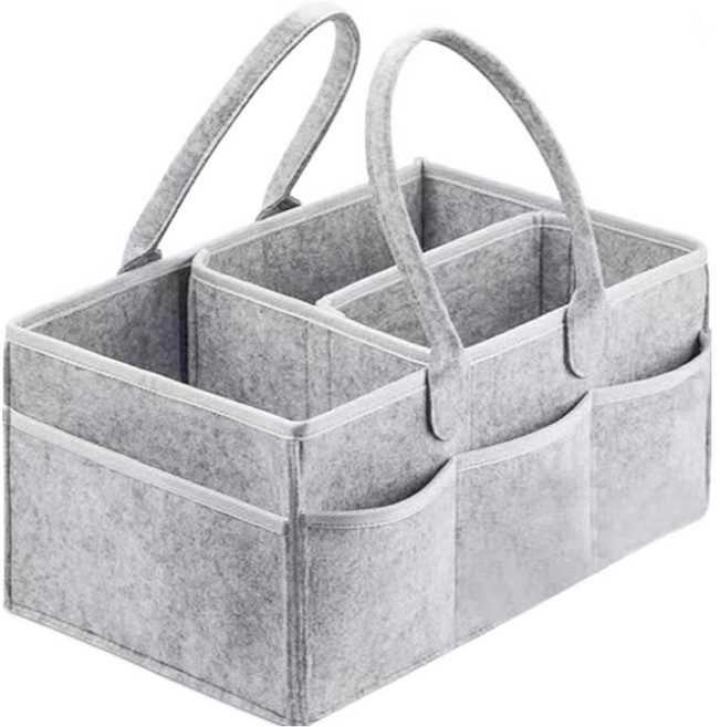 로시테라 다용도 기저귀 정리함, 라이트그레이 베젤