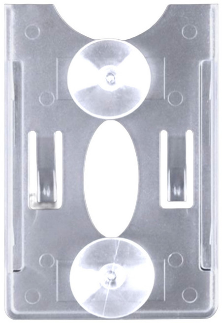 델리오토 유리부착 하이패스 주차 카드 케이스 흡착판 2p, 단품