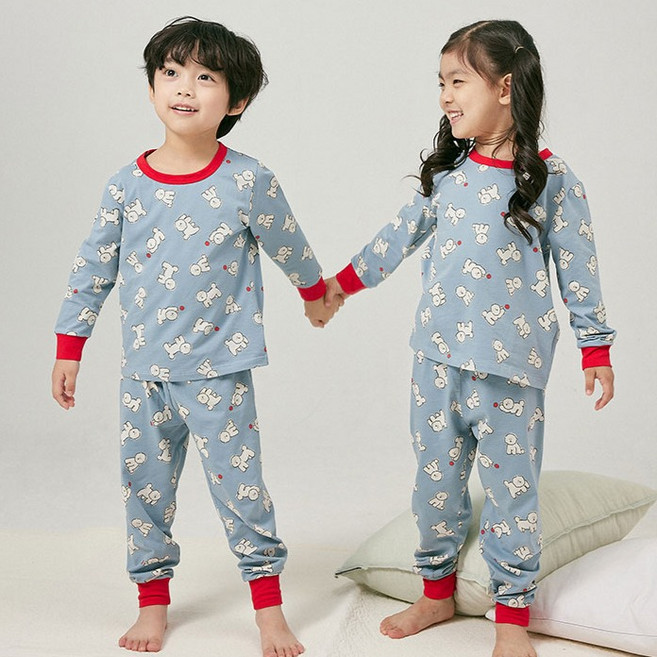 데일리라이크 아동용 데일리 9부 실내복 상하의 세트