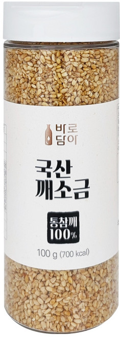 hansaeng 바로담아 국산 깨소금, 100g, 1개