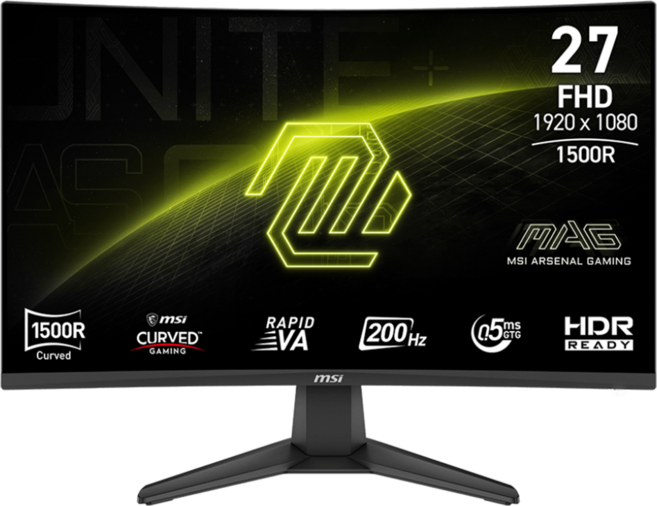 msi 微星 MAG 276CF E20 液晶顯示器, 3CE1, 68.58cm