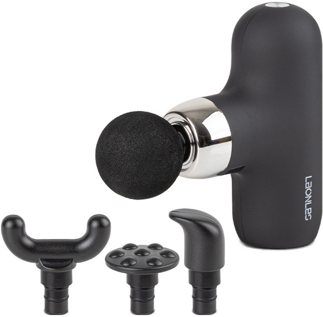 라온르 이츠핏 무선 진동 마사지기, LAMA3BLB, 블랙