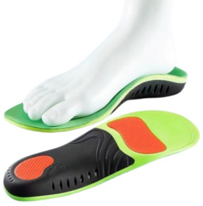 Starium 足底筋膜炎足弓支撐扁平足機能鞋墊 左右腳一組, 1套