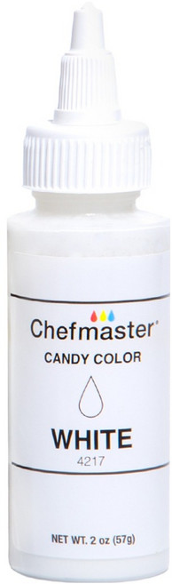 셰프마스터 지용성 액상타입 식용색소 화이트, 57g, 1개