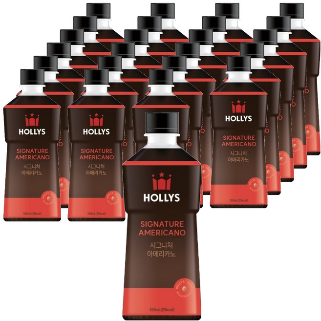 할리스 시그니처 아메리카노, 550ml, 24개