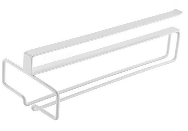 해피무드 무타공 철제 와인잔 걸이 화이트, 1개