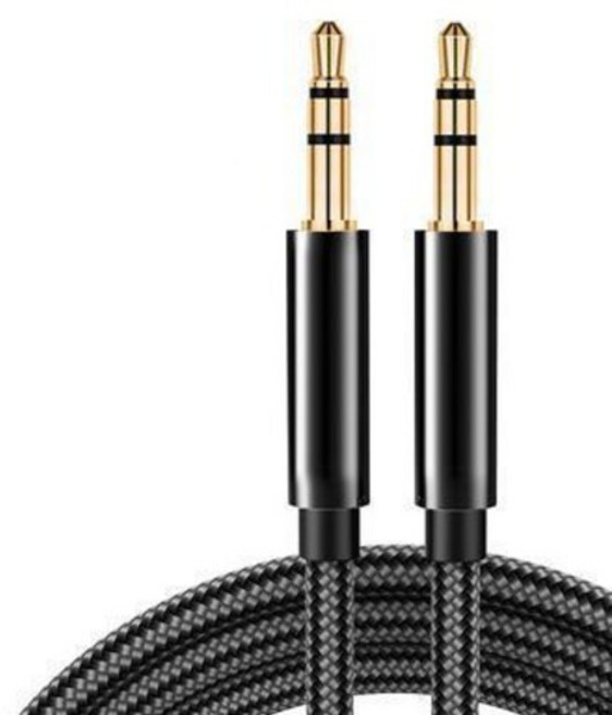 KODACHIEF 3.5mm 에서 3.5mm 로 회전 공대공 연장 헤드폰 이어폰케이블 3m, 예지흑, 1개