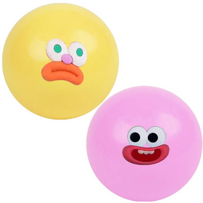 키드아이템 대왕 구름빵 말랑이 촉감각완구, 랜덤발송, 2개