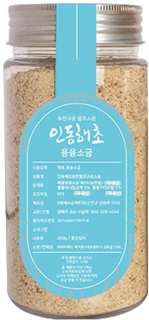 육형제소금밭 인동해초 용융소금, 350g, 1개