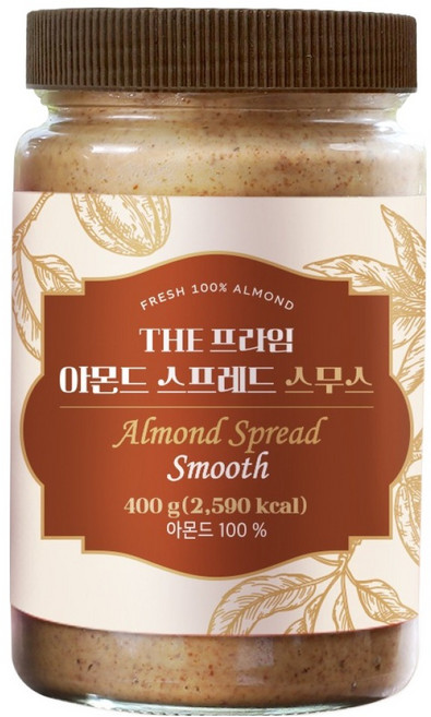 그린너트 아몬드스프레드 스무스, 1개, 400g