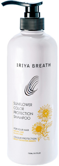 IRIYA BREATH 伊麗雅 向日葵護色洗髮精, 730ml, 1瓶