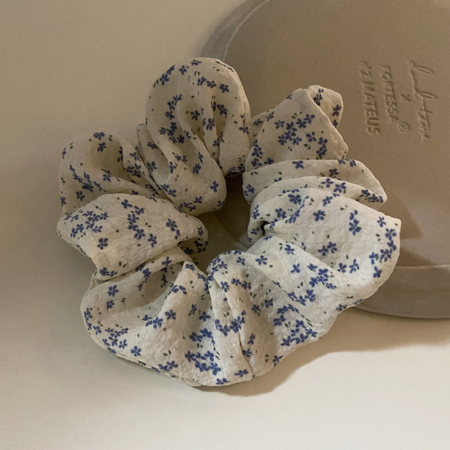 소리달 솔리 꽃무늬 데일리 빅 스크런치