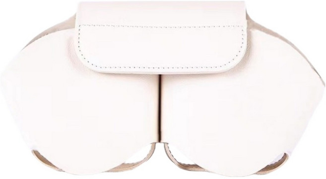 플로우코드 에어팟 맥스 자석 헤드폰 케이스, 화이트, 1개