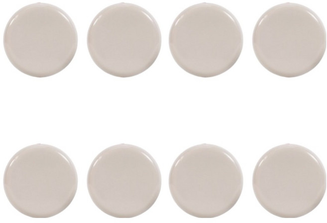 의자 슬라이더 부착형 긁힘 소음 방지 보호패드, 8개