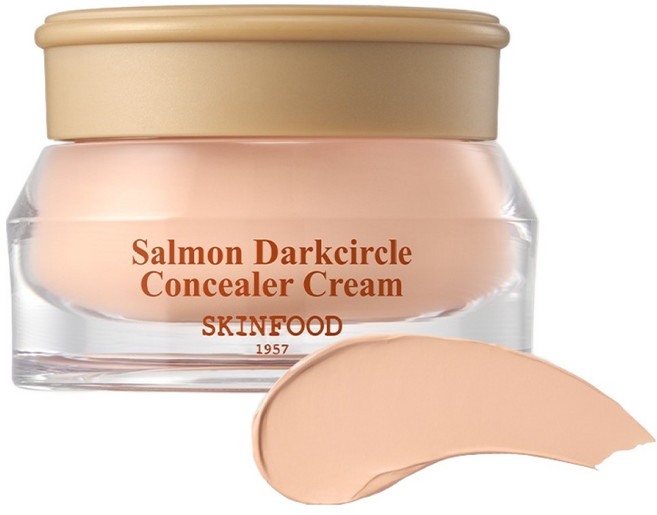 스킨푸드 연어 다크서클 크림 컨실러 10g, 1개, 0호살몬라이트