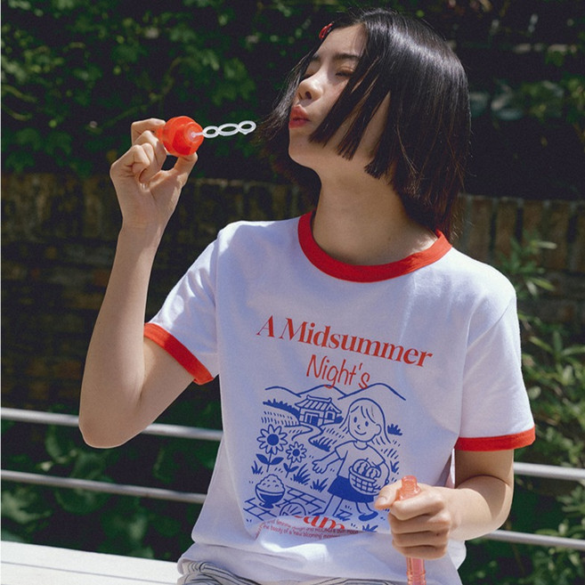 리올그 여성용 어썸피 드리머 티셔츠