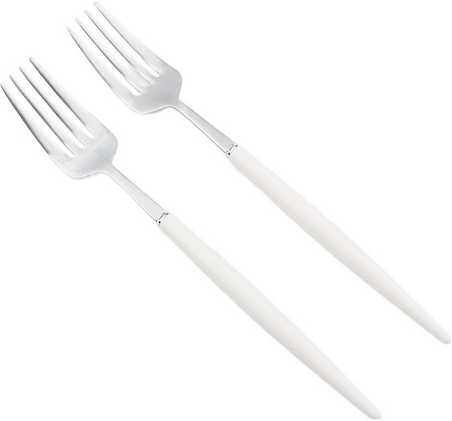 보겐 알르망드 샤틴 커트러리 디너포크, 화이트, 2개