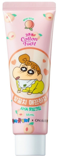 온더바디 코튼풋 발꿈치 매끈하자 짱구 풋밤크림, 1개입, 1개, 55ml