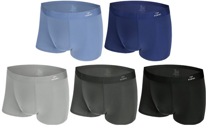 트라이 남성용 심리스 본딩 무봉제 드로즈 5종 세트 EMDRJ04 MA5