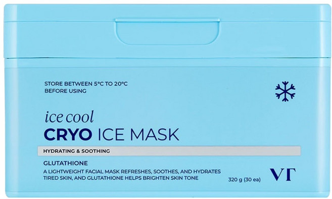 브이티코스메틱 크라이오 아이스 마스크, 1개, 30개입