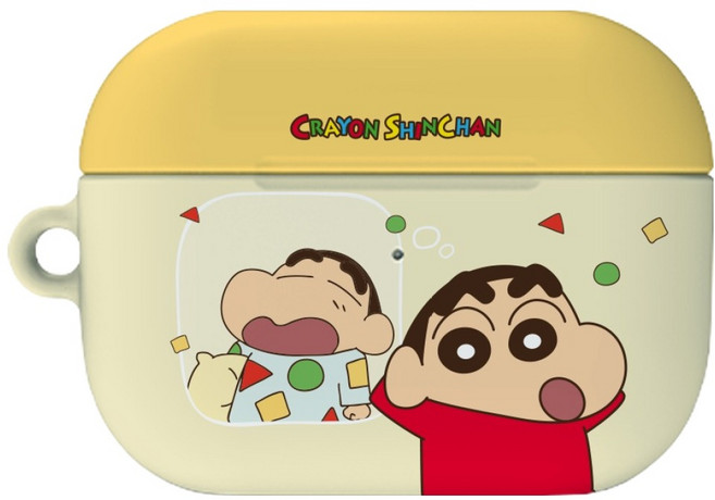 코쿼드 짱구는 못말려 말풍선 하드케이스, 에어팟프로2세대, 짱구 말풍선, 1개