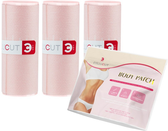 셀룰컷 바디패치 모든부위용, 10개입, 3개