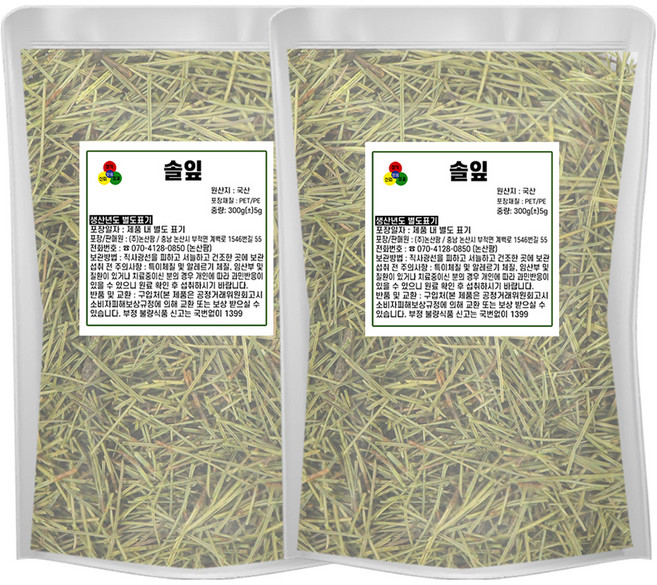 논산팜 솔잎, 300g, 2개