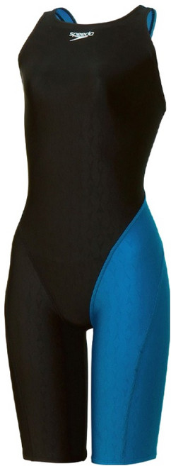 스피도 여성용 플렉스 시그마 5부 반신 세미 오픈백 수영복 SCW12505F