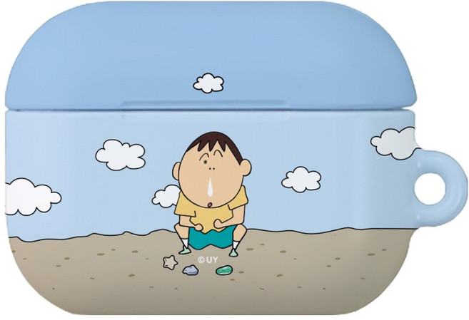 코쿼드 맹구 에어팟 프로 하드케이스, 맹구 돌맹이, 1개