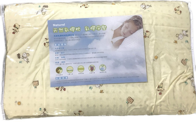 嬰幼兒乳膠床墊, 顏色隨機, 1件