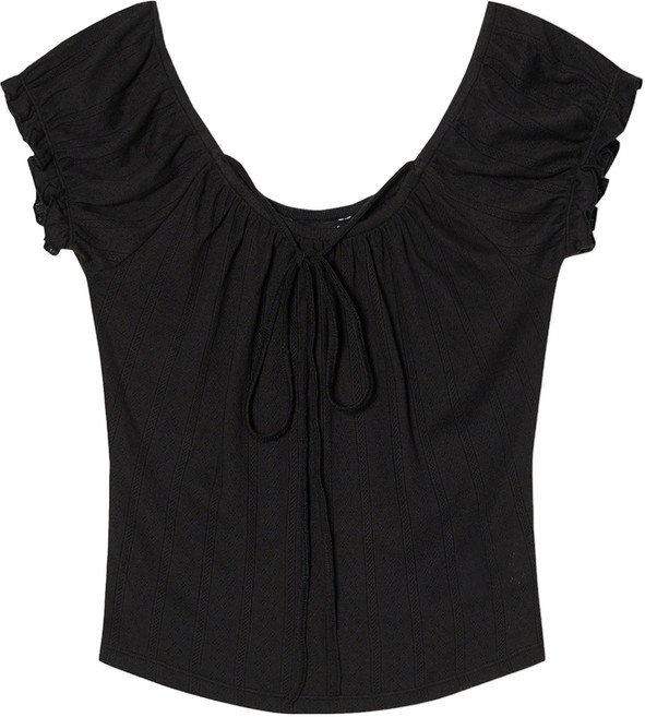 미쏘 여성용 홀터넥 투웨이 티셔츠