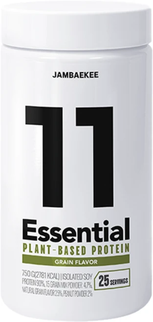 잠백이 에센셜 식물성 단백질 파우더 곡물맛, 750g, 1개 - 쿠팡