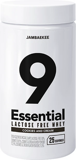 잠백이 에센셜 락토프리 웨이프로틴 파우더 쿠키앤크림맛, 750g, 1개 - 쿠팡