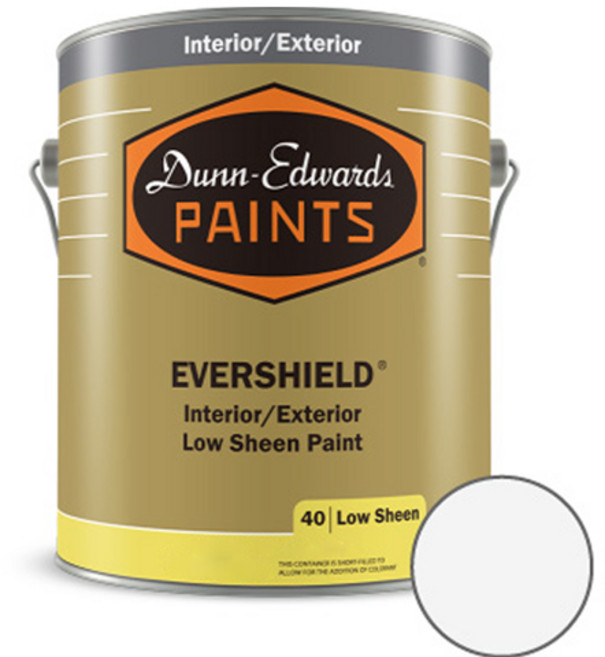 던에드워드 에버쉴드 실외용 프리미엄 수성 페인트 저광 작은방 1면 2회칠, 라이트하우스, 1L, 1개