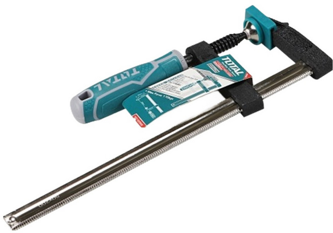 토탈툴스 공구 F형 클램프 바이스 200mm, 1개