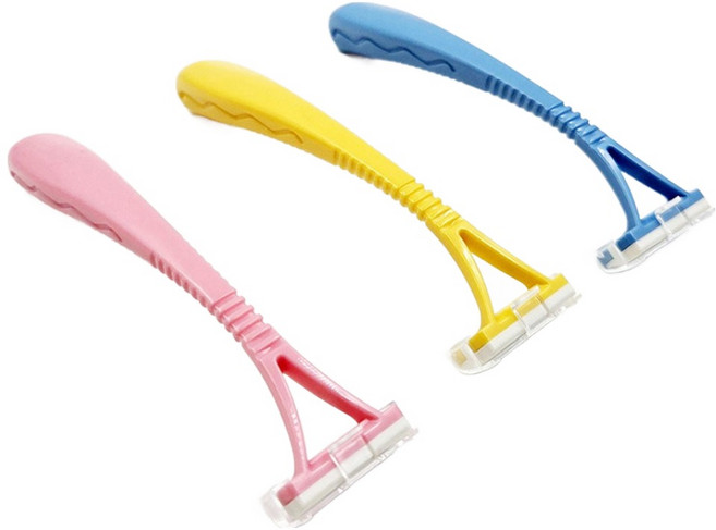 피아니 일본제 얼굴 전용 미니 제모 면도기, 3개입, 1개