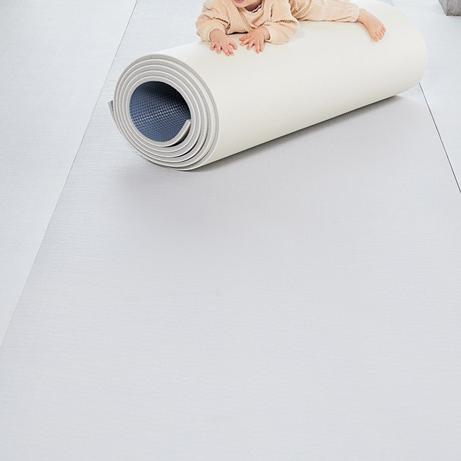 리빙코디 유아용 말랑 PVC 셀프시공 롤매트, 클래식그레이