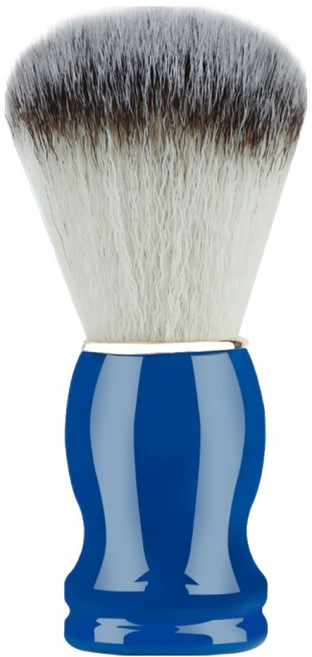 그리뉴얼 심플 바버샵 쉐이빙 브러쉬 블루, 1개, 1개입