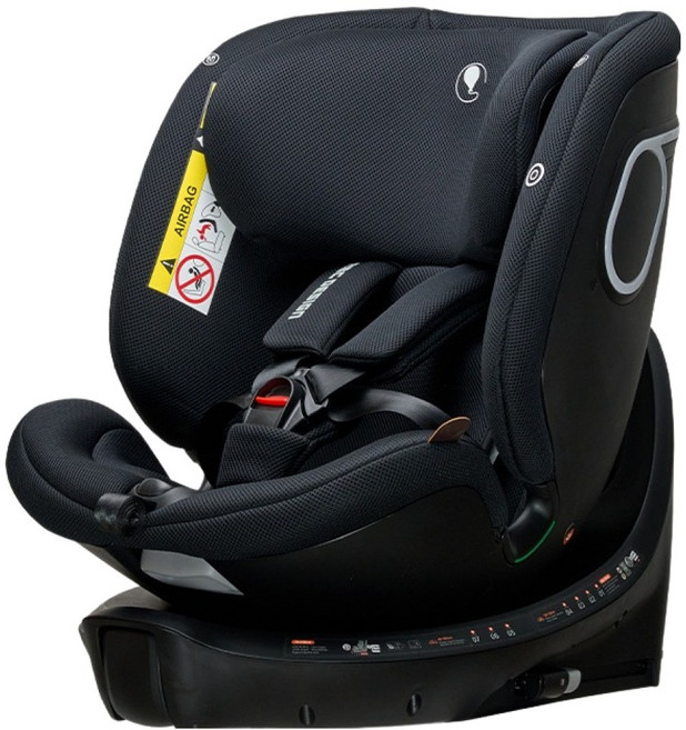 에이비씨디자인 유아용 버디 카시트 분리형, 스톤블랙