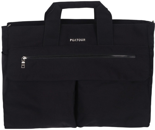 PGA투어 라이트 워싱 보스턴백, 블랙