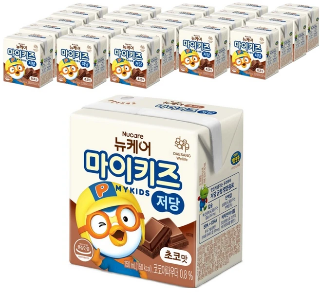 마이키즈 뉴케어 저당 초코맛 음료, 150ml, 24개 - 쿠팡