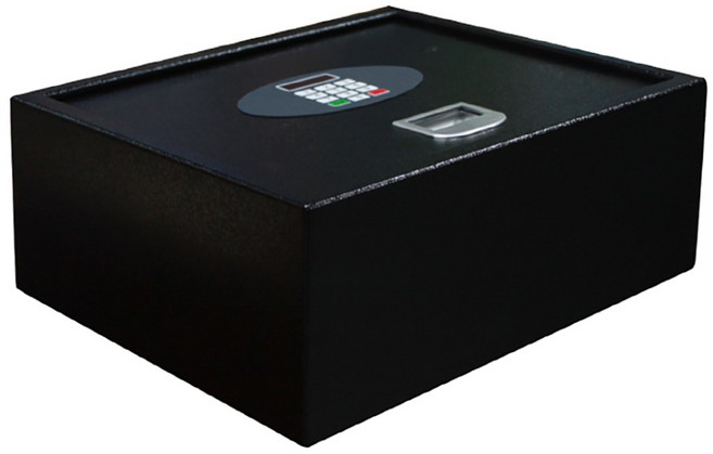 KEEPER SAFE BOX 守護者保險箱 上掀式密碼保險箱 筆電/A4文件夾可放 1541-D, 黑色