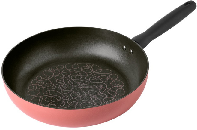 MEYER 美亞 平底鍋 童趣系列 紅色, 1個, 28cm