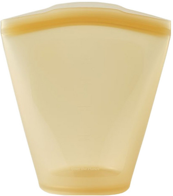 실리팟 프리미엄 컵 지퍼백 대(112 x 94 x 178 mm), 샌드베이지, 1개