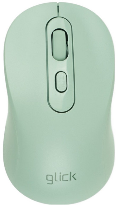 지클릭커 마들렌 미니 블루투스 듀얼 모드 무선 마우스, GREEN, OP25
