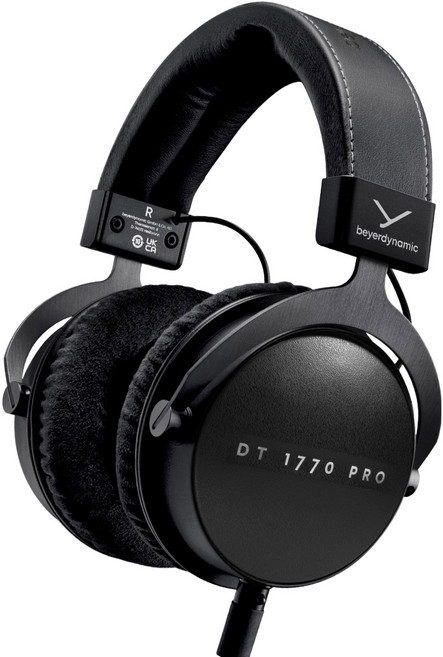 beyerdynamic 拜雅 密閉式耳機, 黑色, DT1770 PRO MK II