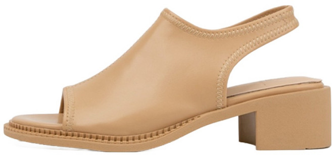 분홍코끼리 여성용 쫀득몰드창 쫀쫀핏 스판 샌들 5cm