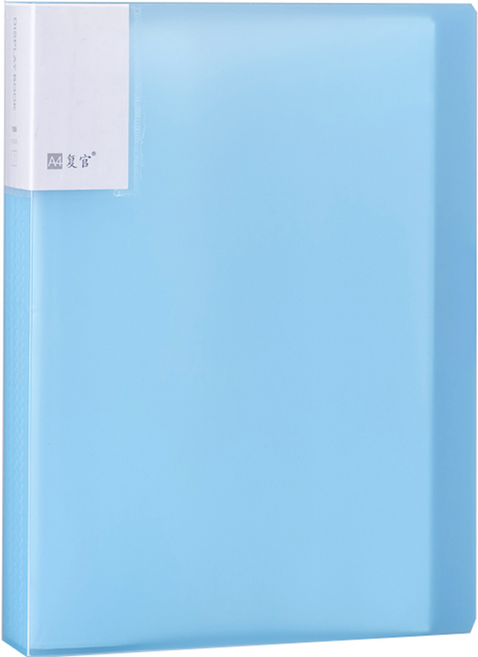 데일리온 문서 파일보관철 30페이지, 투명 블루, 1개