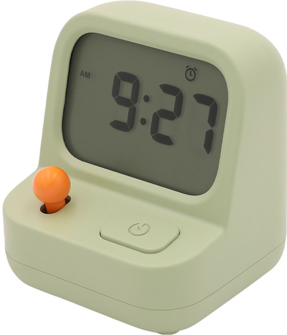E.B.MADE 復古造型電動機台小鬧鐘, 綠色